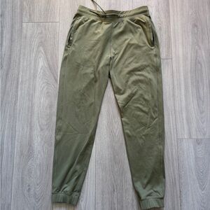 Gilly Hicks Mens Olive Green Athletic Pants